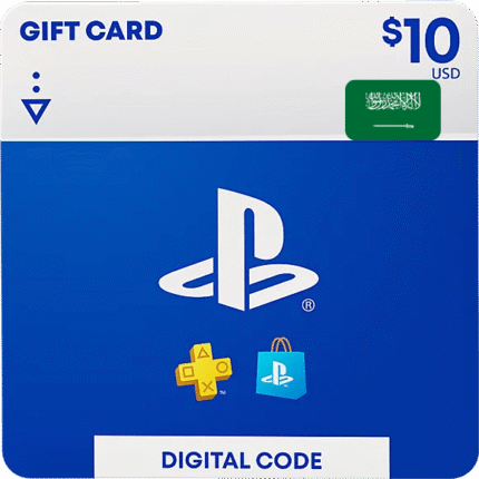 PSN Playstation Network Gift Card KSA 10 USD