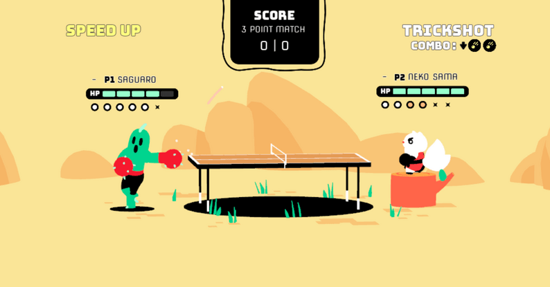 Punch Pong game