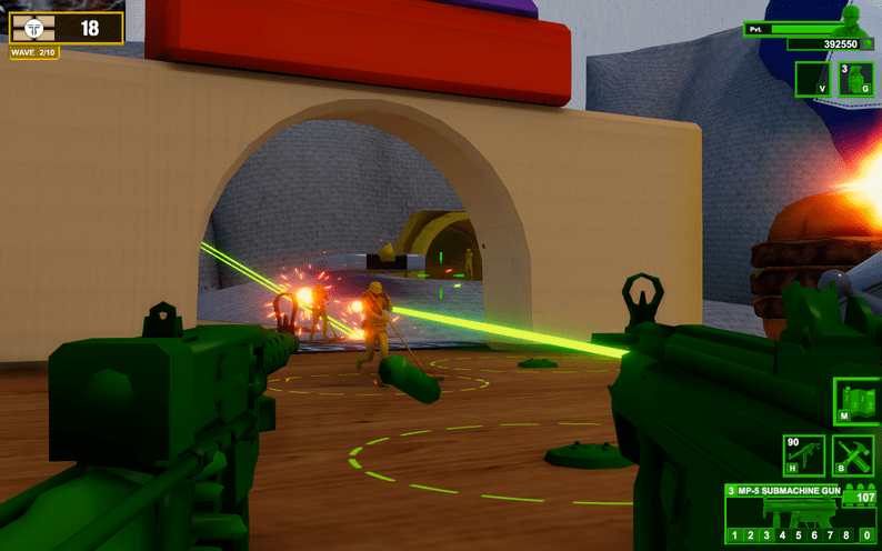 Attack on Toys game