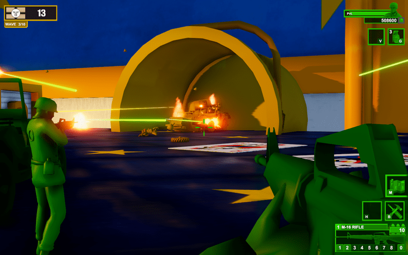 Attack on Toys game